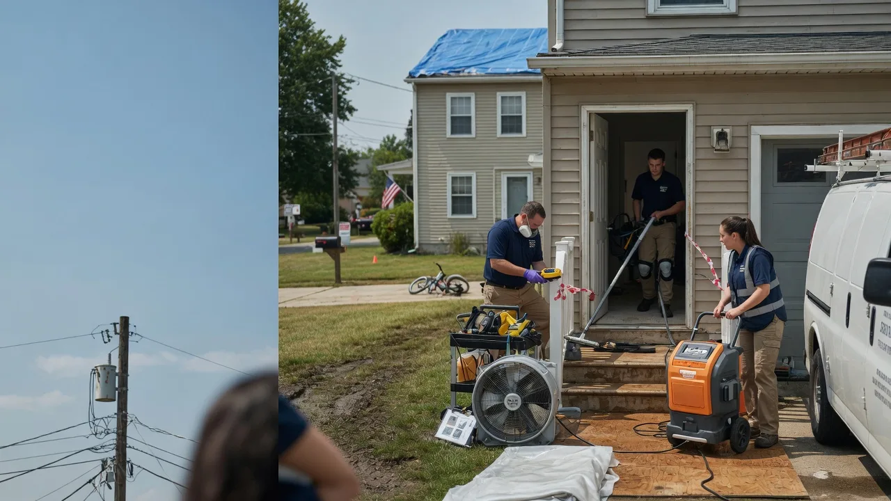 Water Damage Repair in Saint Germain, WI near me